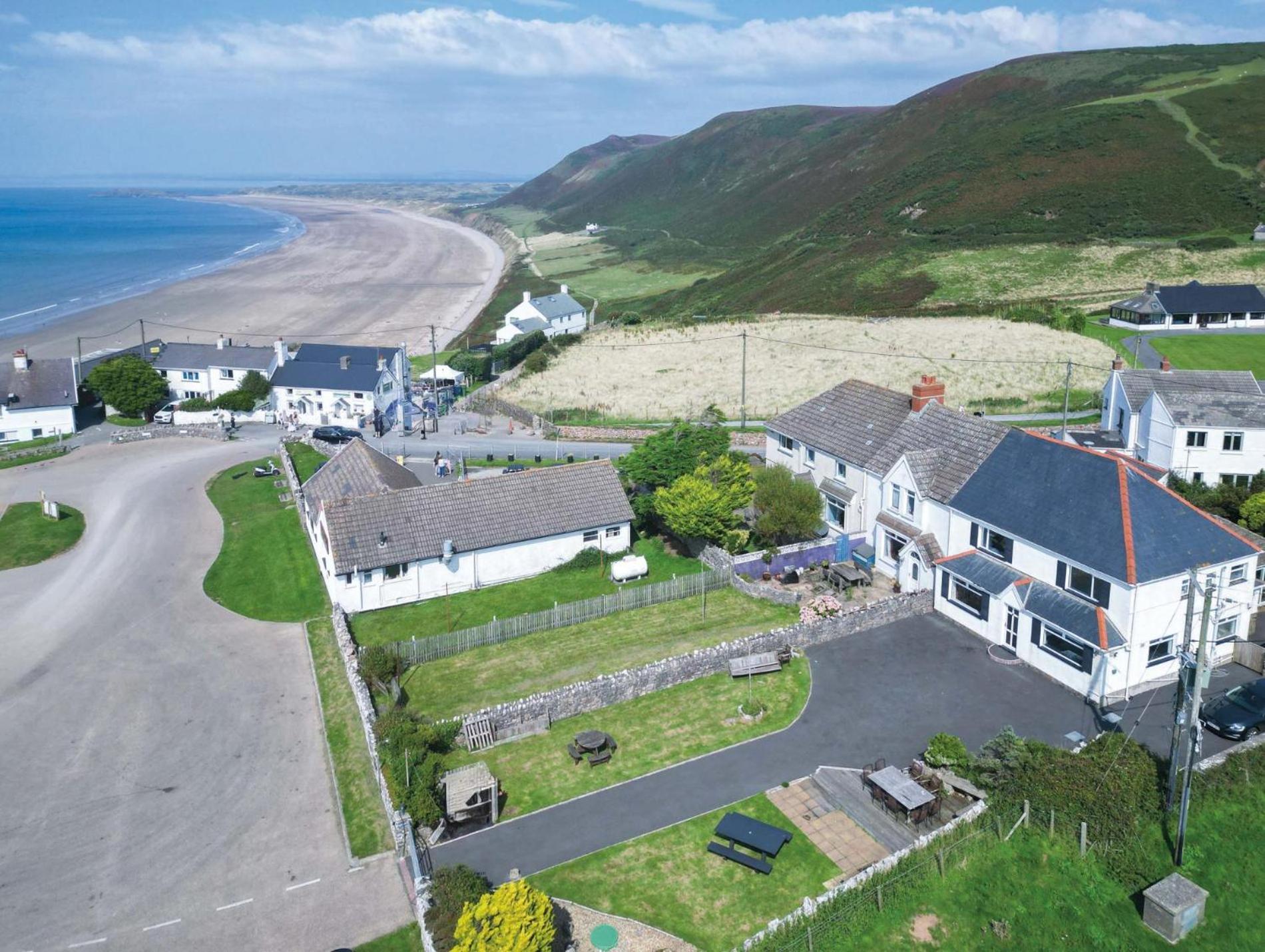 Channel View - 3 Bedroom House - Rhossili Bay Oxwich Exterior photo